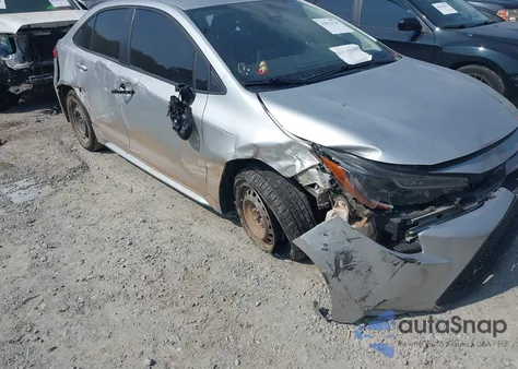 2020 Toyota Corolla Le z USA, uszkodzony, nr VIN JTDEPRAEXLJ113310